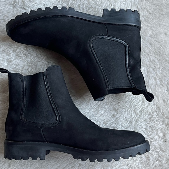 Thursday Boot Co Black Matte Leather Chelsea Boots size 9.5 - Picture 4 of 10